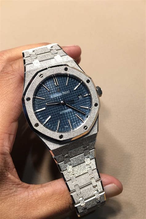 audemars piguet royal oak frosted price|cheapest Audemars Piguet royal oak.